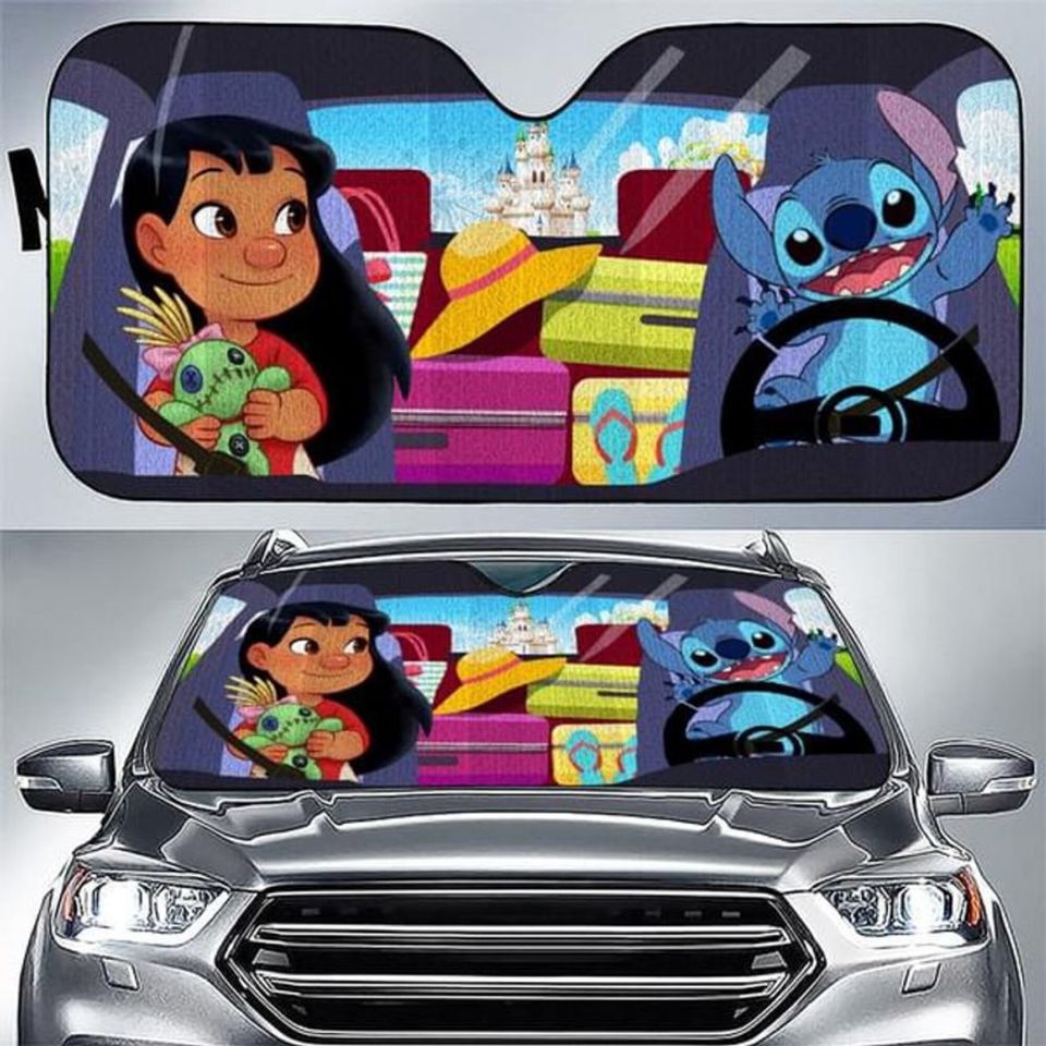 Best Friends Ohana Car Sunshade 0624