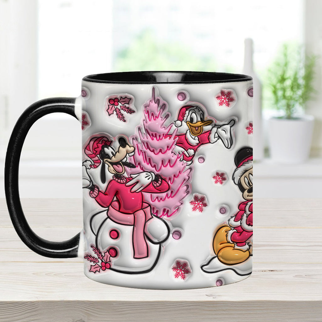 Let It Snow - Personalized Mouse Accent Mug