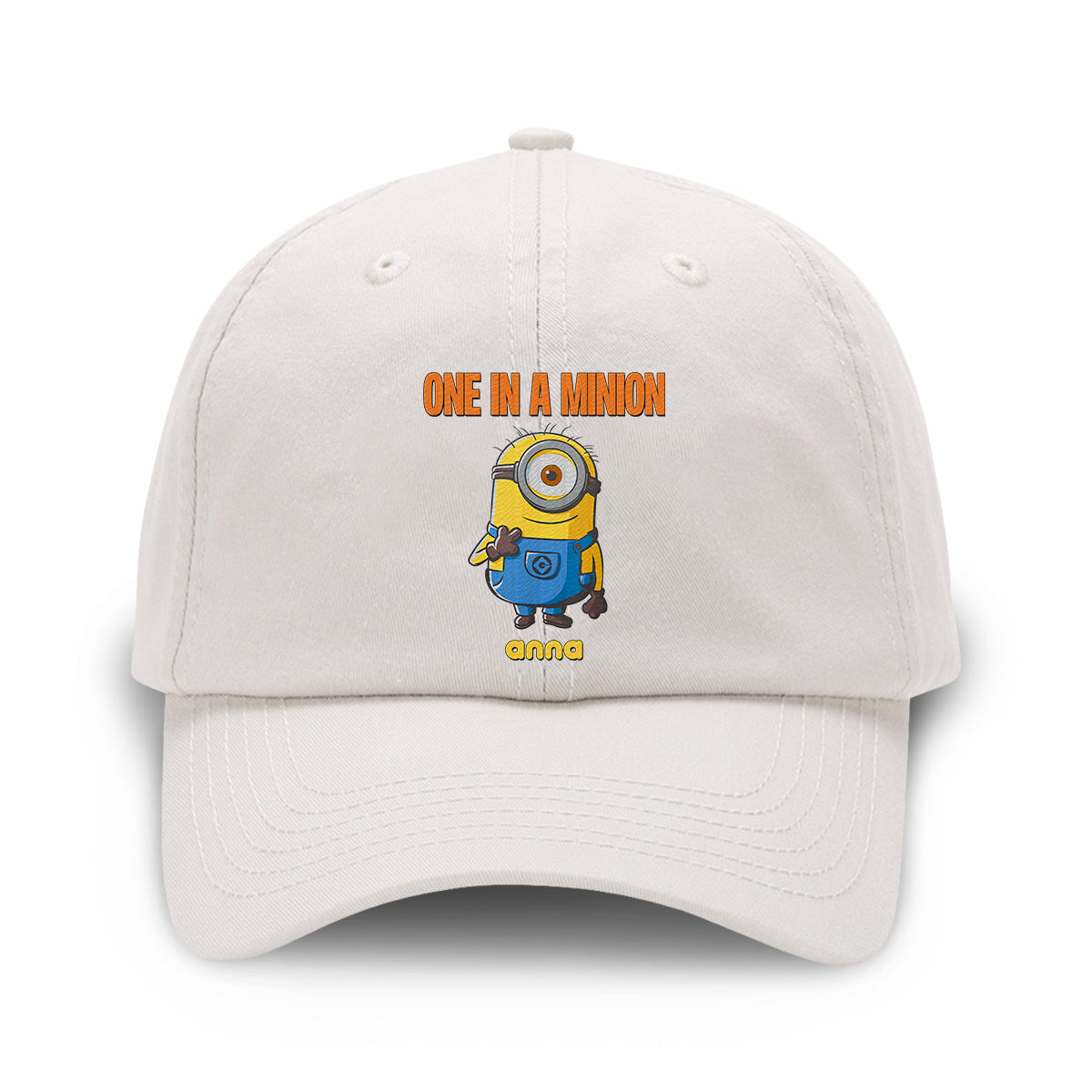 One In A Minion - Personalized Embroidered Classic Cap
