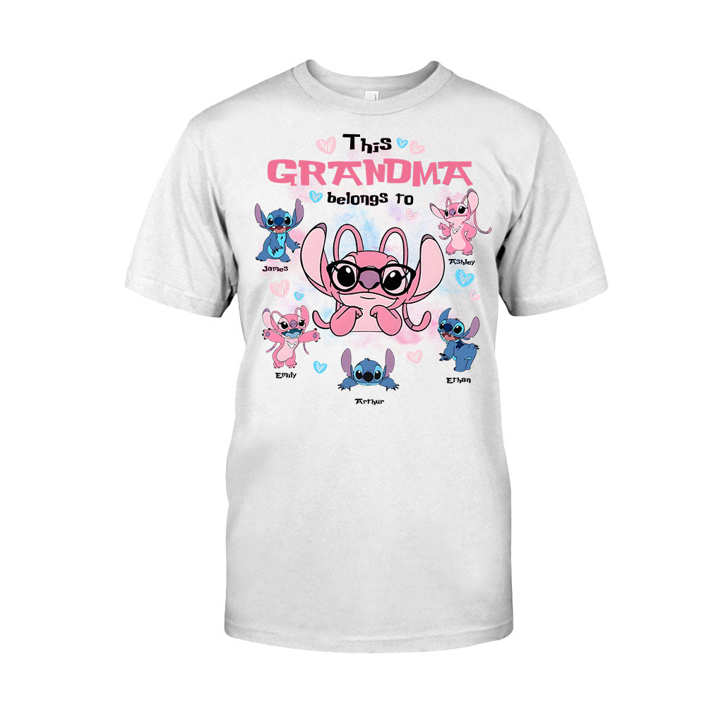 This Grandma Belongs To Custom Any Title - Personalized Mouse T-shirt And Hoodie