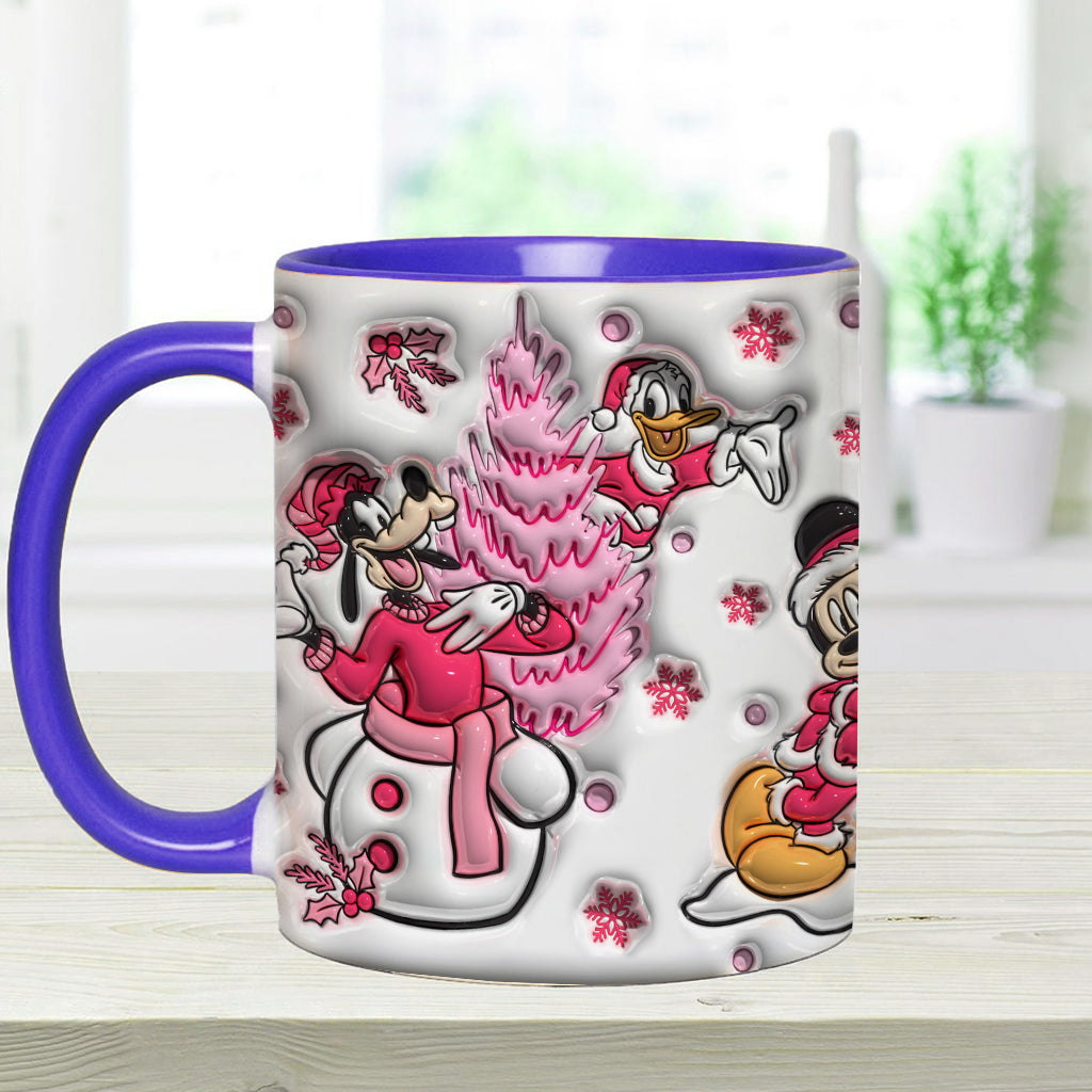Let It Snow - Personalized Mouse Accent Mug