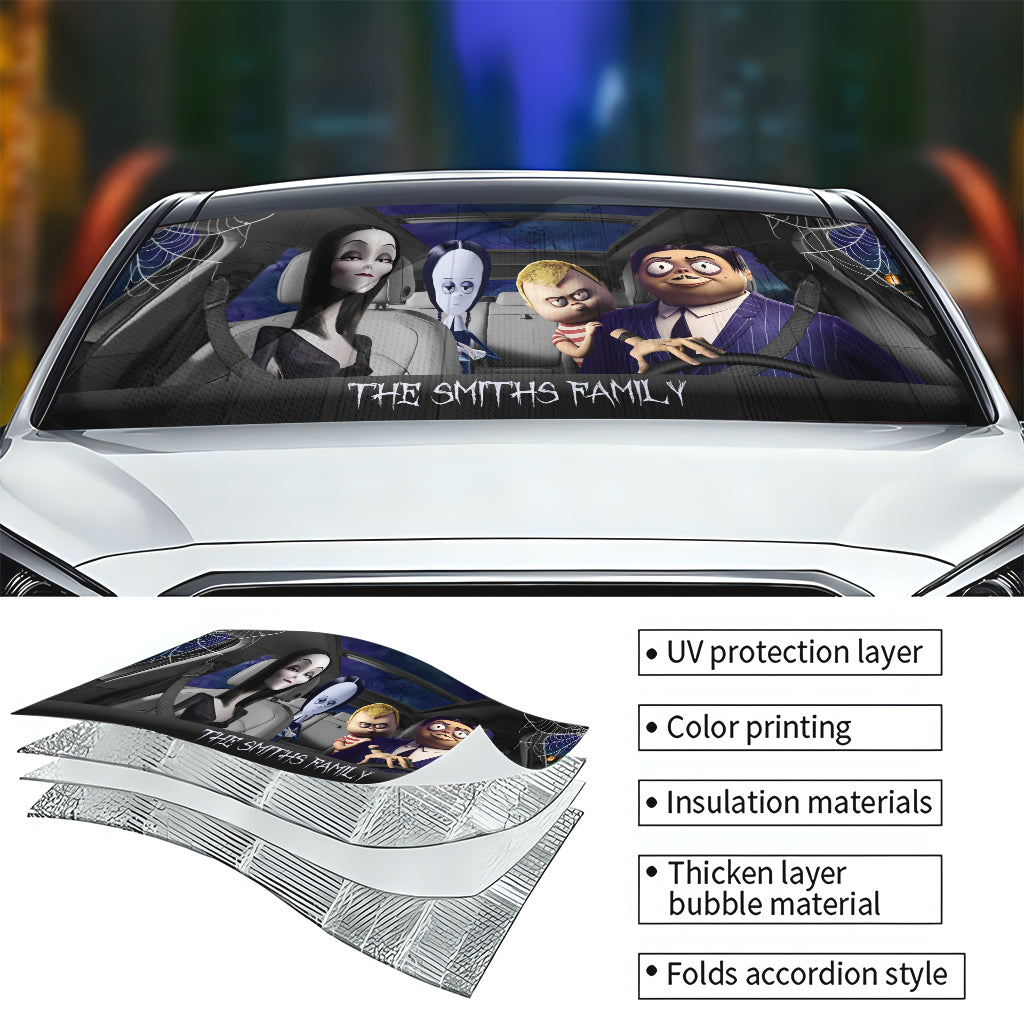 Everyday Is Halloween - Personalized Car Sunshade