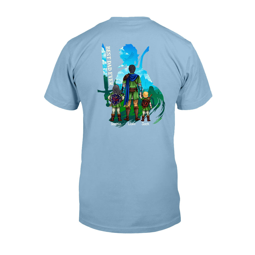 The Legend Of Dad The Hero's Legend T-shirt And Hoodie