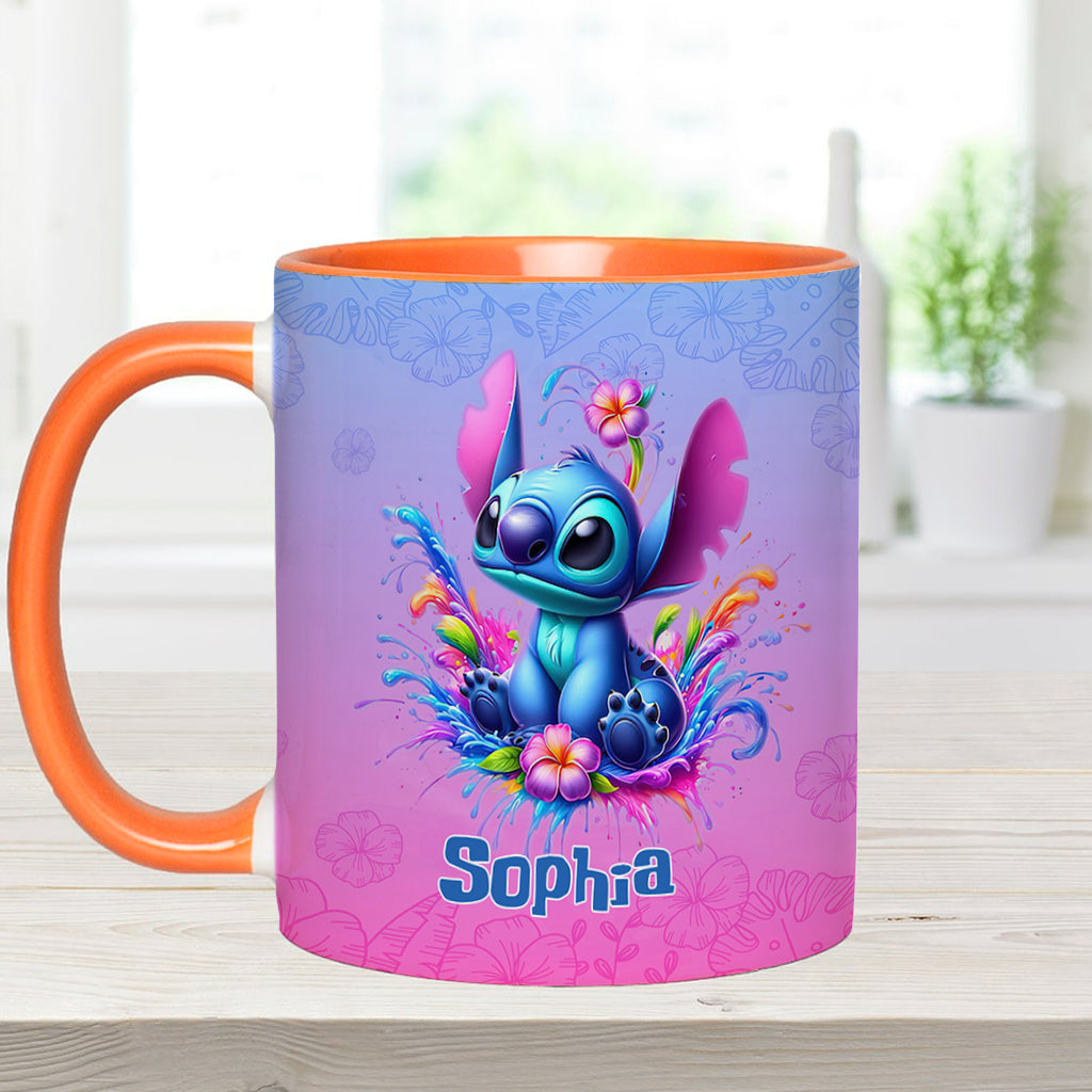 Ohana Means Family - Personalized Ohana Accent Mug
