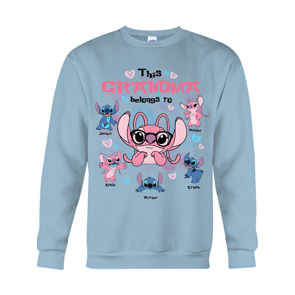 This Grandma Belongs To Custom Any Title - Personalized Mouse T-shirt And Hoodie