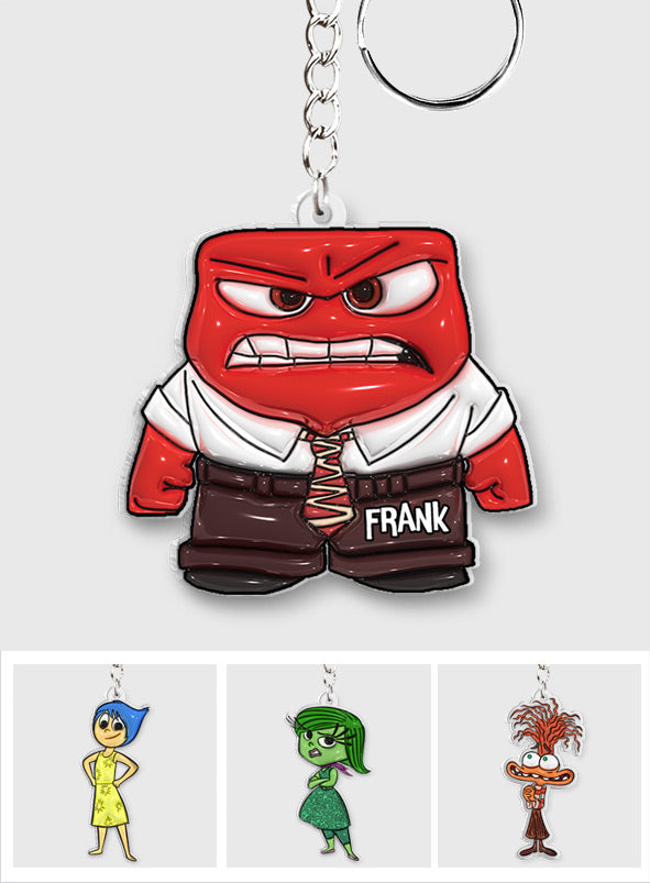 Every Emotion Is Valid - Personalized Keychain