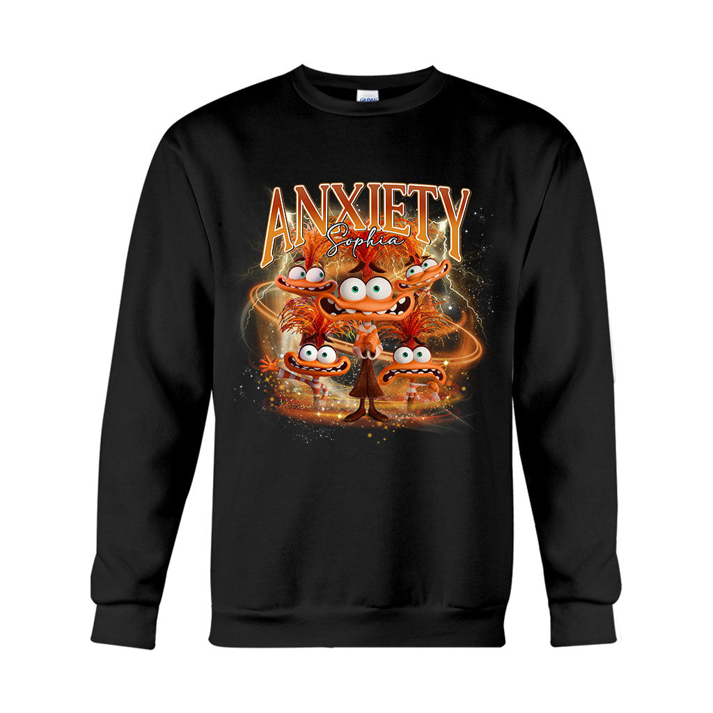 Vintage Bootleg Style Emotions - Personalized T-shirt And Hoodie