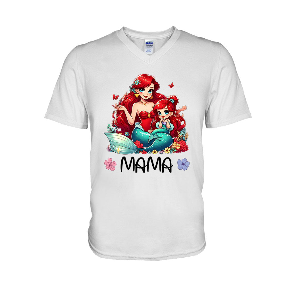 Chicano Royal Mother & Daughter - Personalized Mouse T-shirt And Hoodie