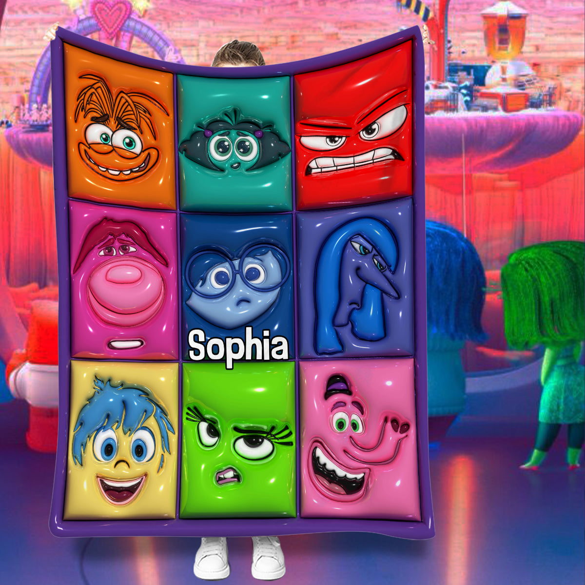 It's Okay To Feel All The Feels - Personalized Blanket