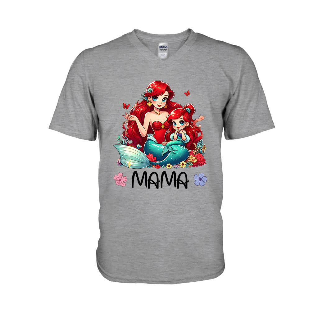 Chicano Royal Mother & Daughter - Personalized Mouse T-shirt And Hoodie