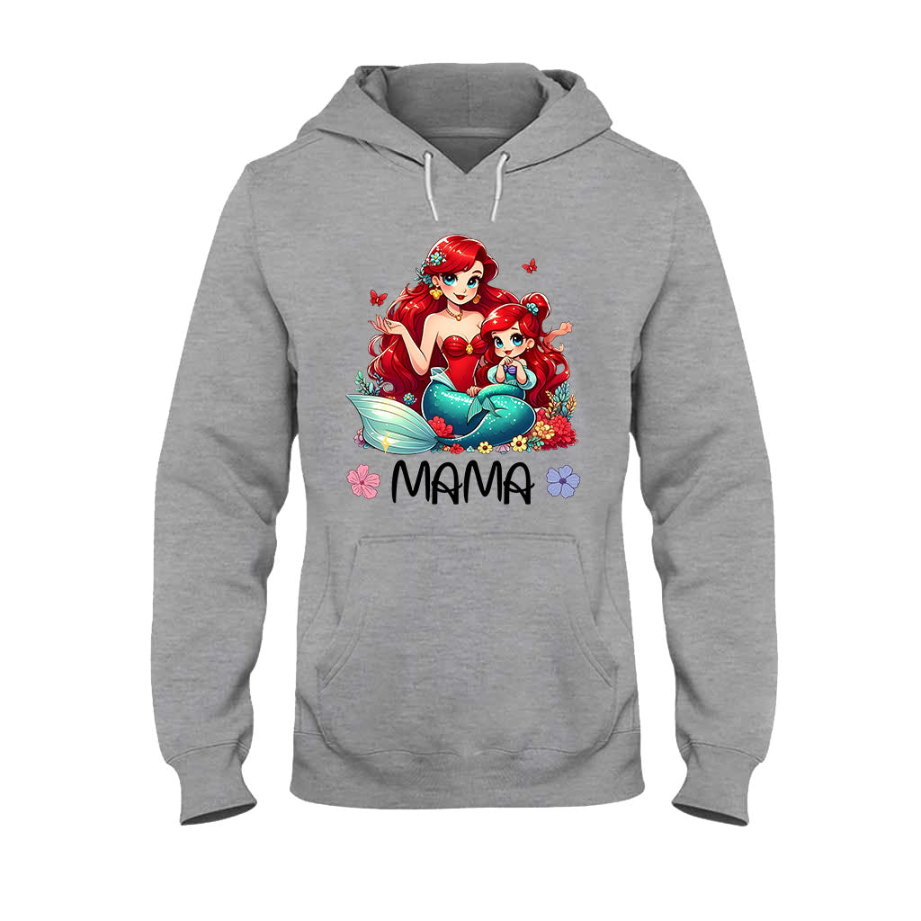 Chicano Royal Mother & Daughter - Personalized Mouse T-shirt And Hoodie