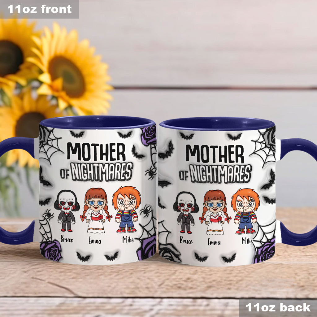 Mother Of Nightmares - Personalized Mother Accent Mug