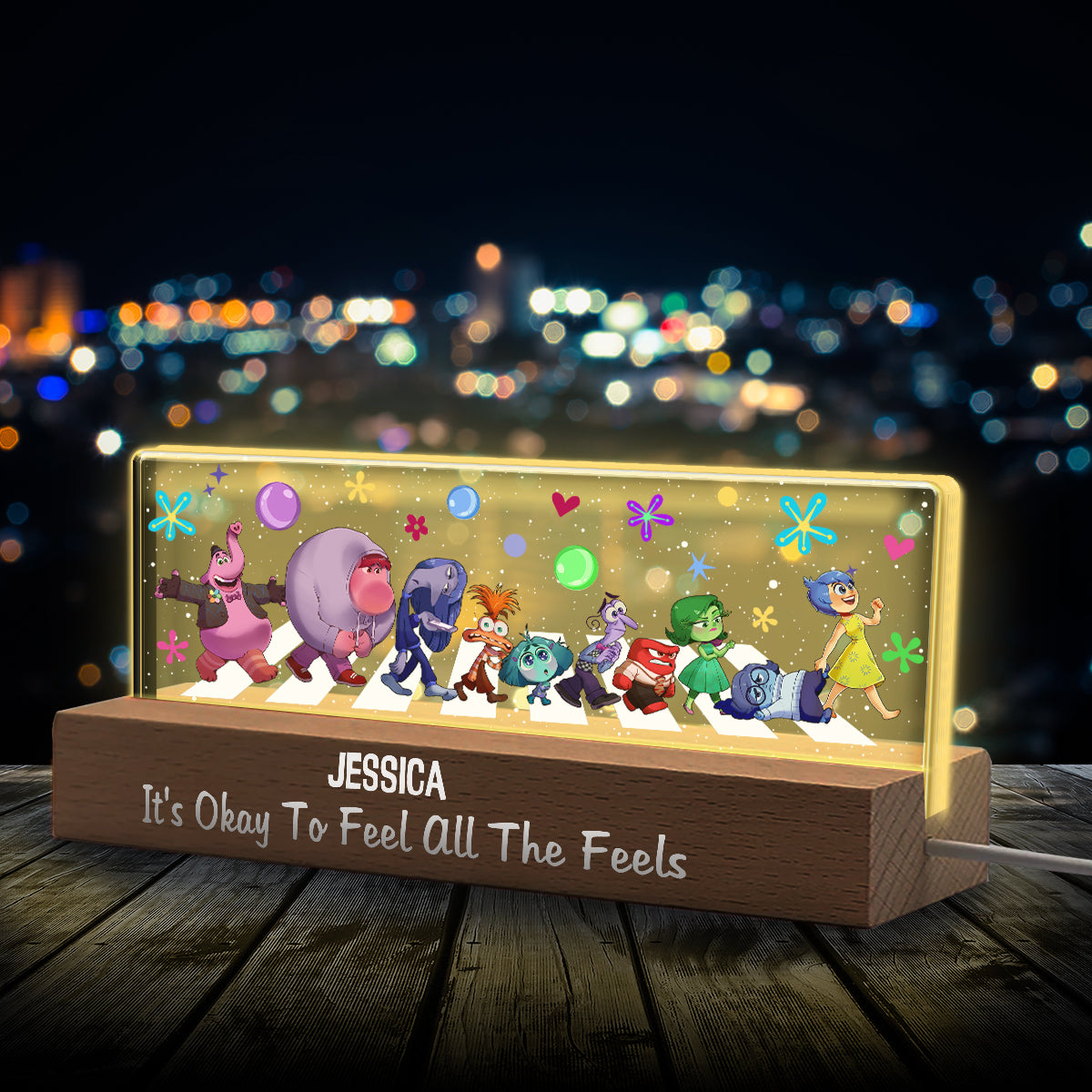 All The Feels - Personalized Custom LED Night Light