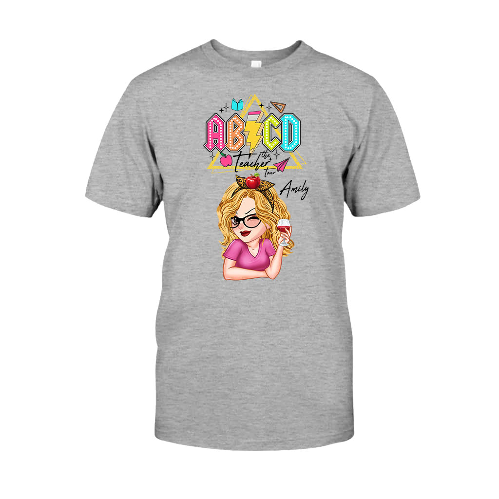 The Teacher Tour - Personalized Teacher T-shirt And Hoodie