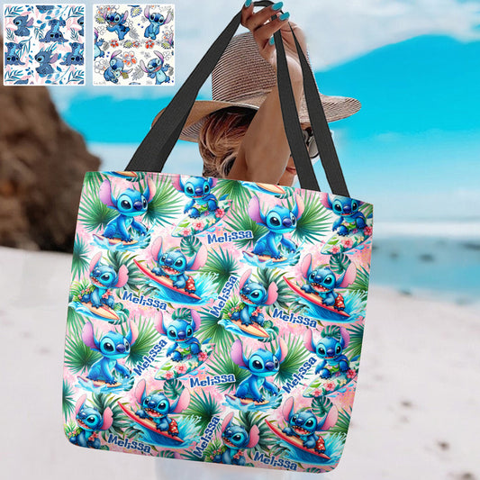 Ohana Summer Vibes - Personalized Ohana Tote Bag