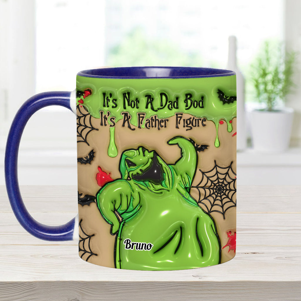 It's Not A Dad Bod It's A Father Figure - Personalized Nightmare Accent Mug