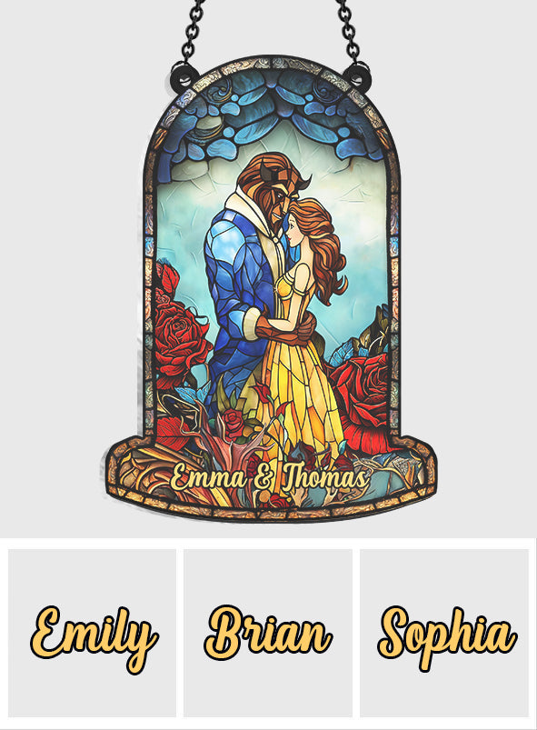 You And Me We Got This - Personalized Couple Window Hanging Suncatcher Ornament