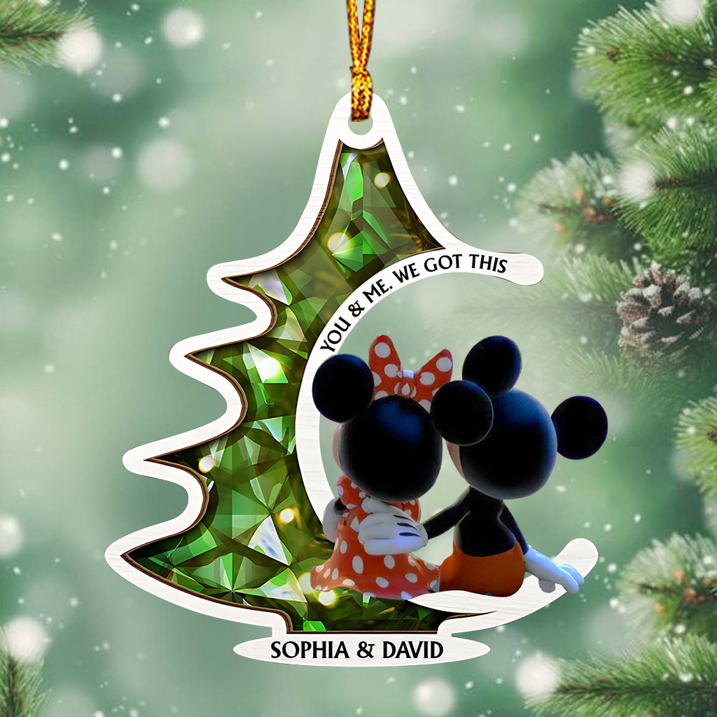 You & Me We Got This - Personalized Mouse Ornament