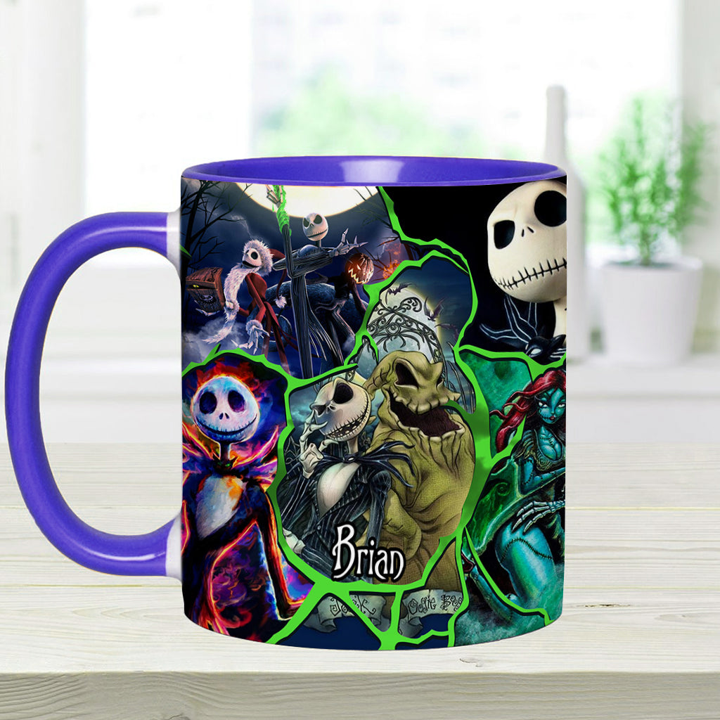 I'm Not Crazy, I Prefer The Term Mentaly Hilarious - Personalized Nightmare Accent Mug