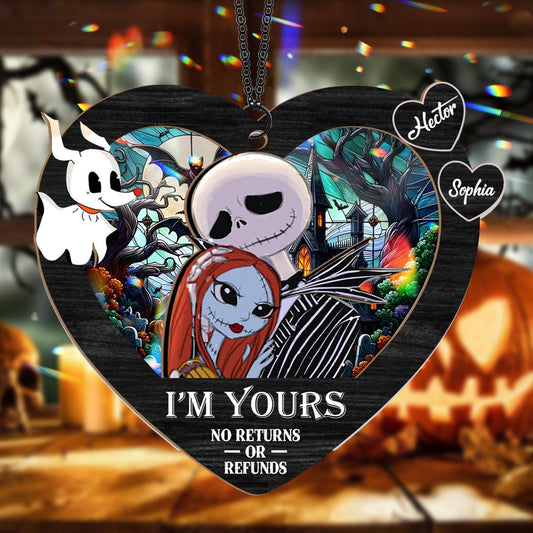 I'm Yours - Personalized Nightmare 2 Layered Window Hanging Suncatcher