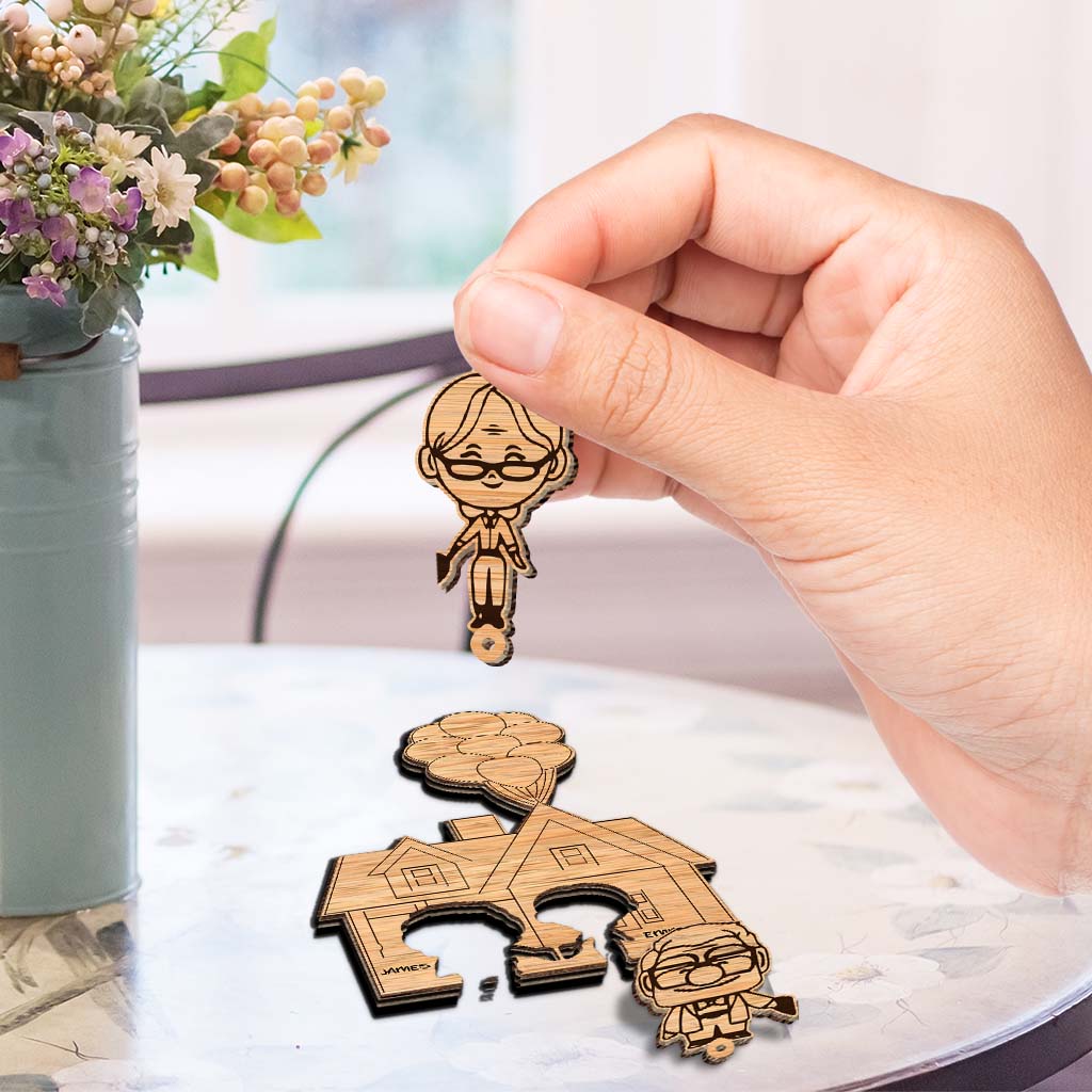 You And Me We Got This - Personalized Mouse Key Holder
