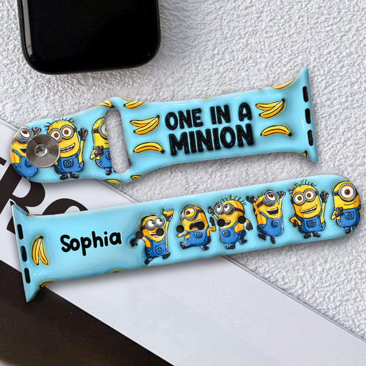 One In A Minion - Personalized Apple Watch Band