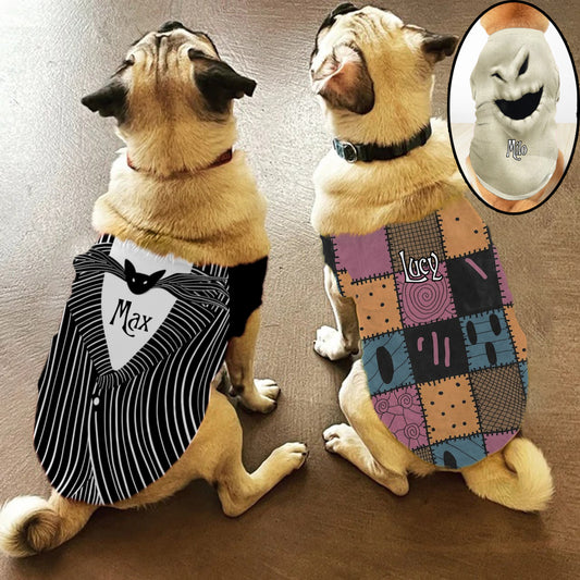 Sally Jack Oogie Boogie - Personalized Nightmare Pet Shirt