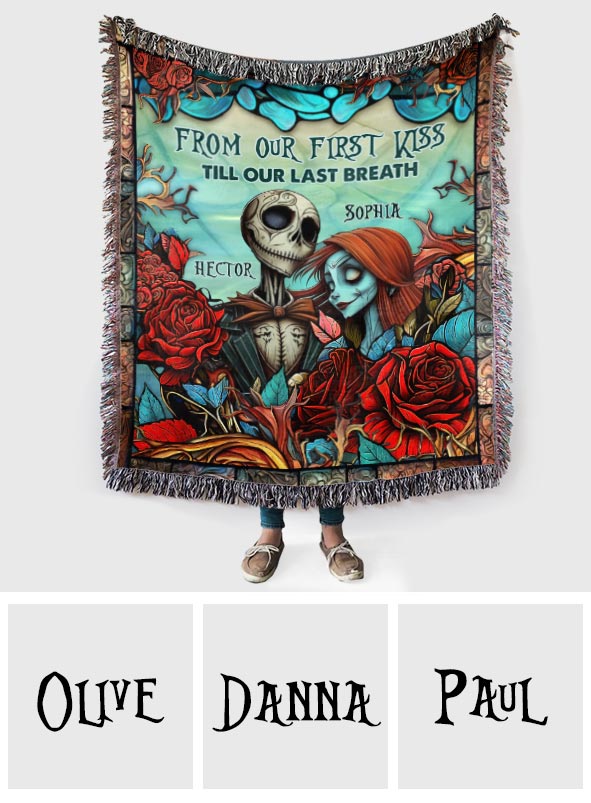 I See Your Scars - Personalized Nightmare Woven Blanket
