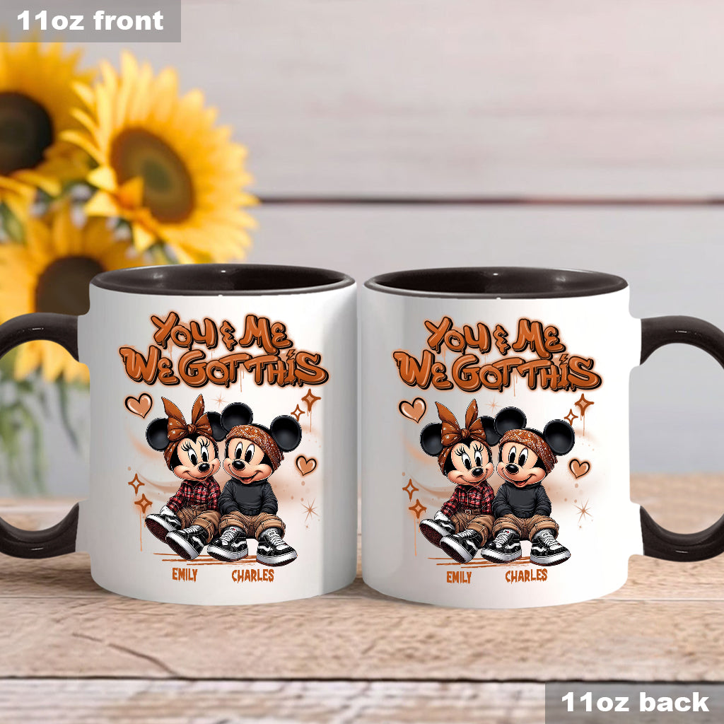 We Got This - Personalized Mouse Accent Mug
