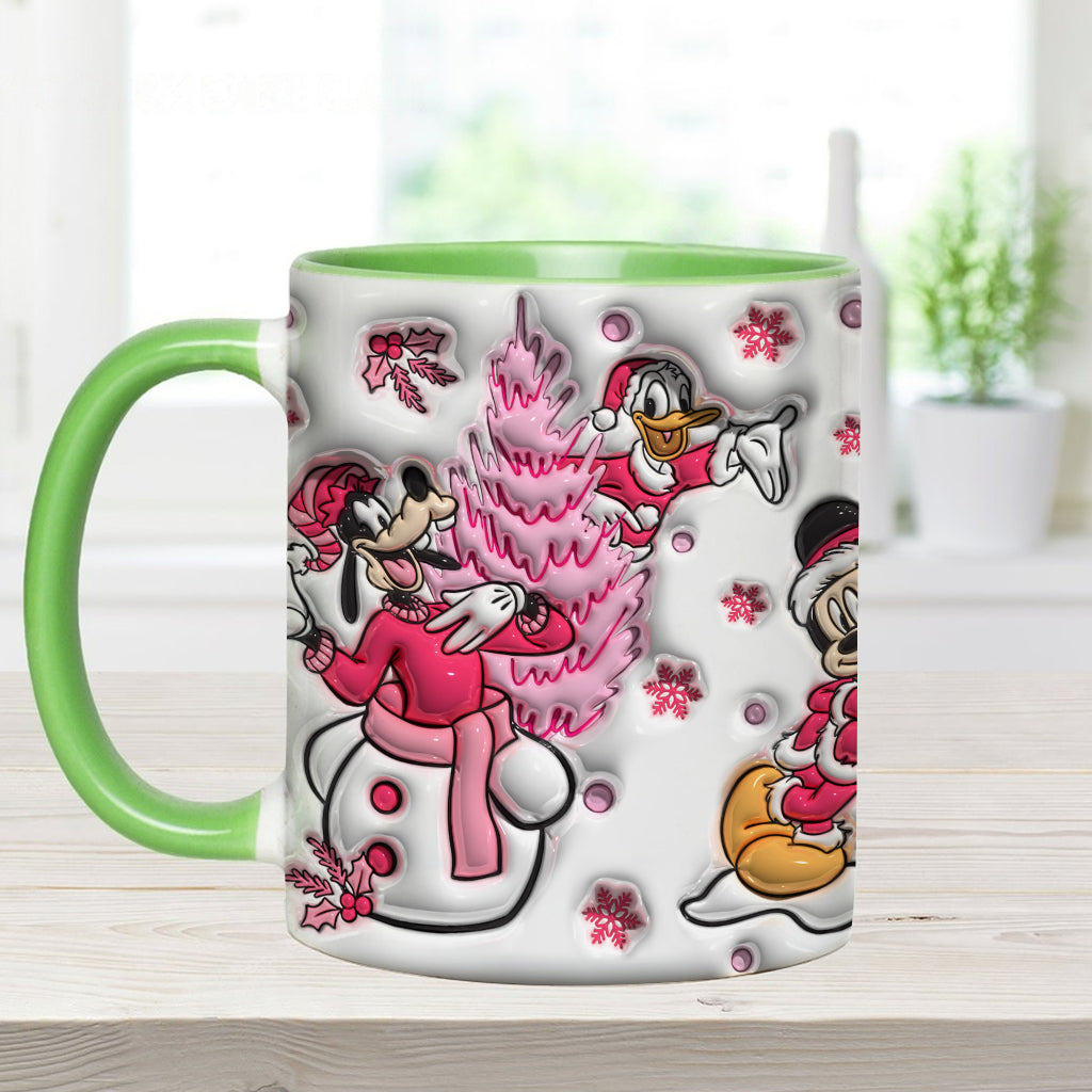 Let It Snow - Personalized Mouse Accent Mug