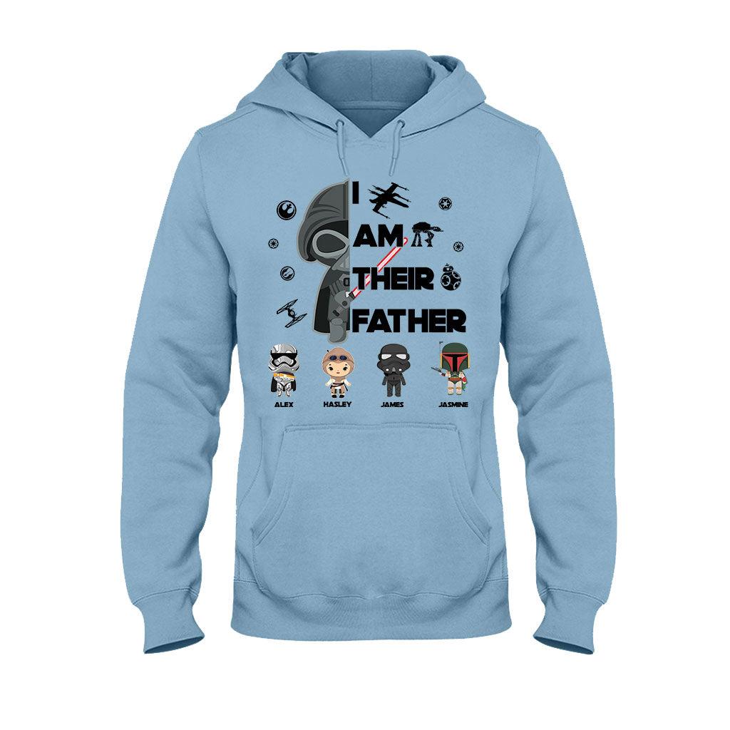 I Am Their Father - Personalized The Force T-shirt And Hoodie