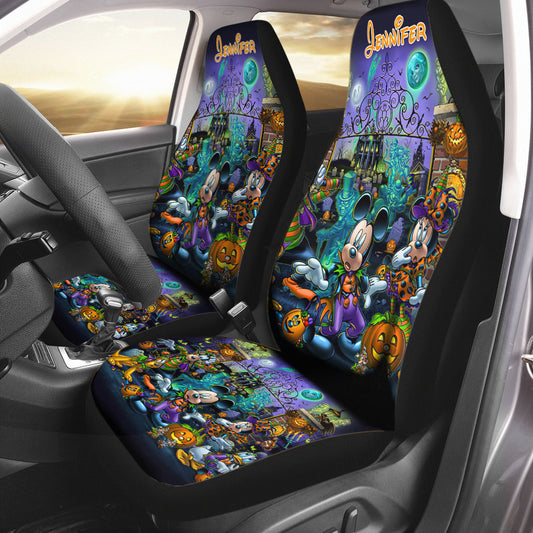 Welcome Foolish Mortals - Personalized Mouse Seat Covers