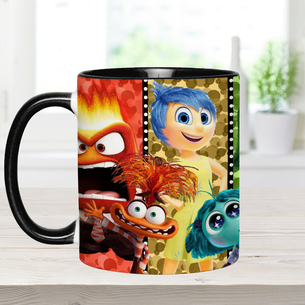 It's Ok To Feel All The Feels - Personalized Mouse Accent Mug