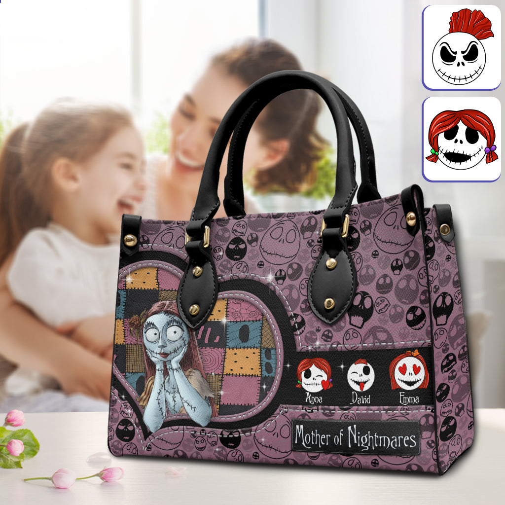 Mother Of Nightmares - Personalized Nightmare Leather Handbag