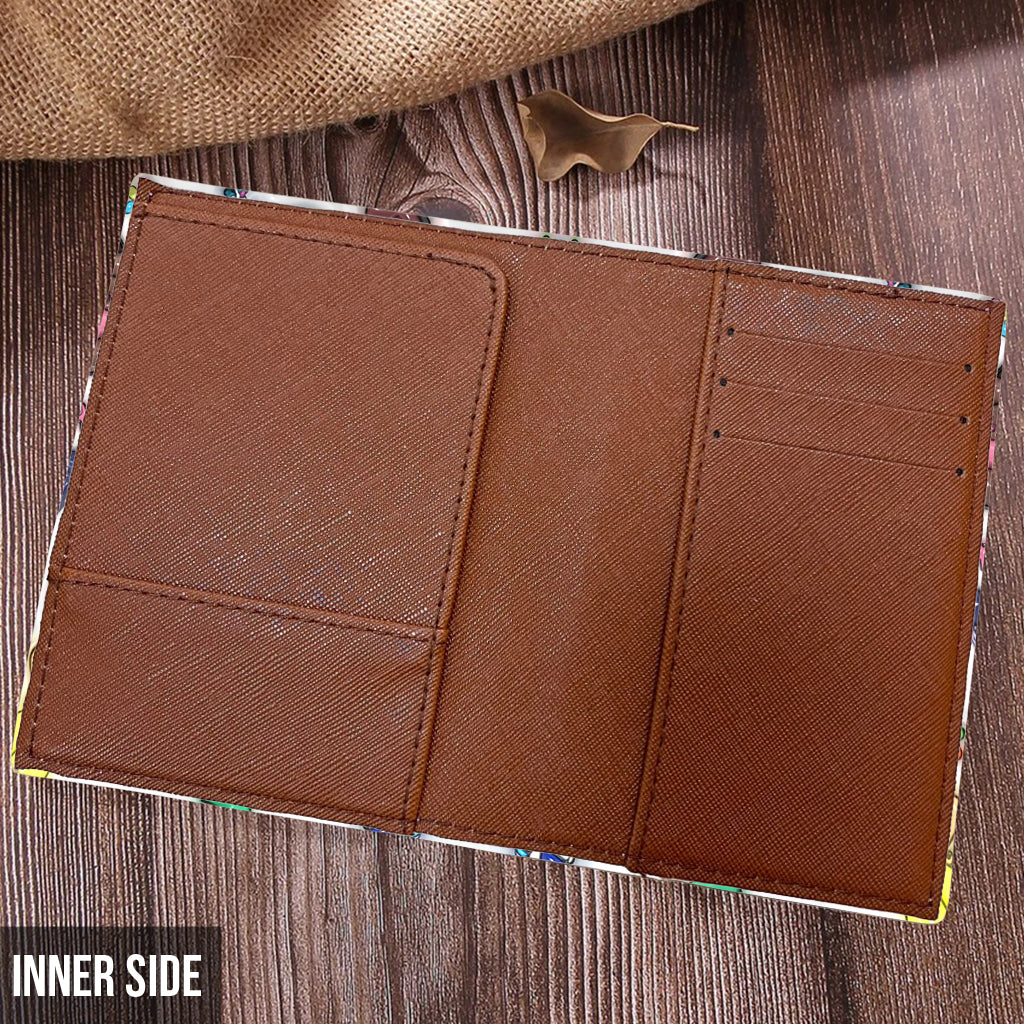 It's Ok To Feel All The Feels - Personalized Passport Holder