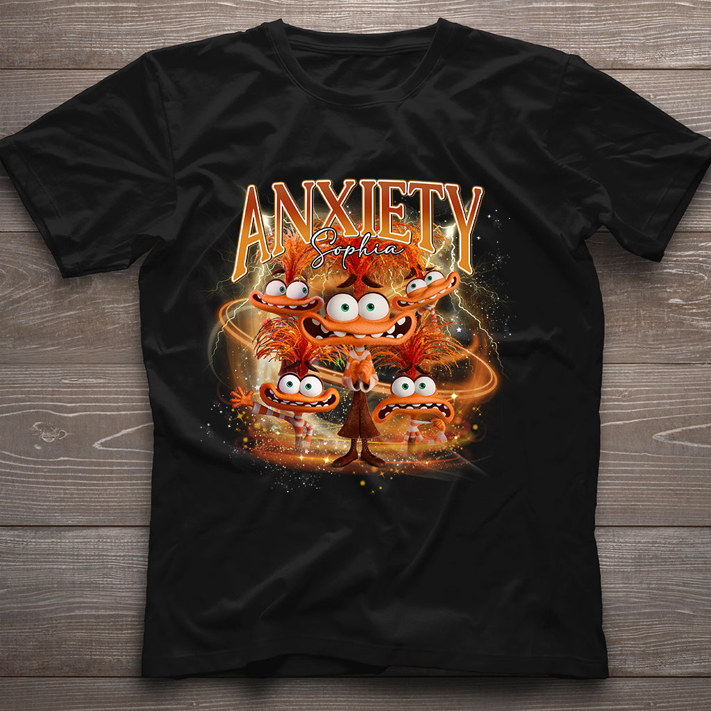 Vintage Bootleg Style Emotions - Personalized T-shirt And Hoodie