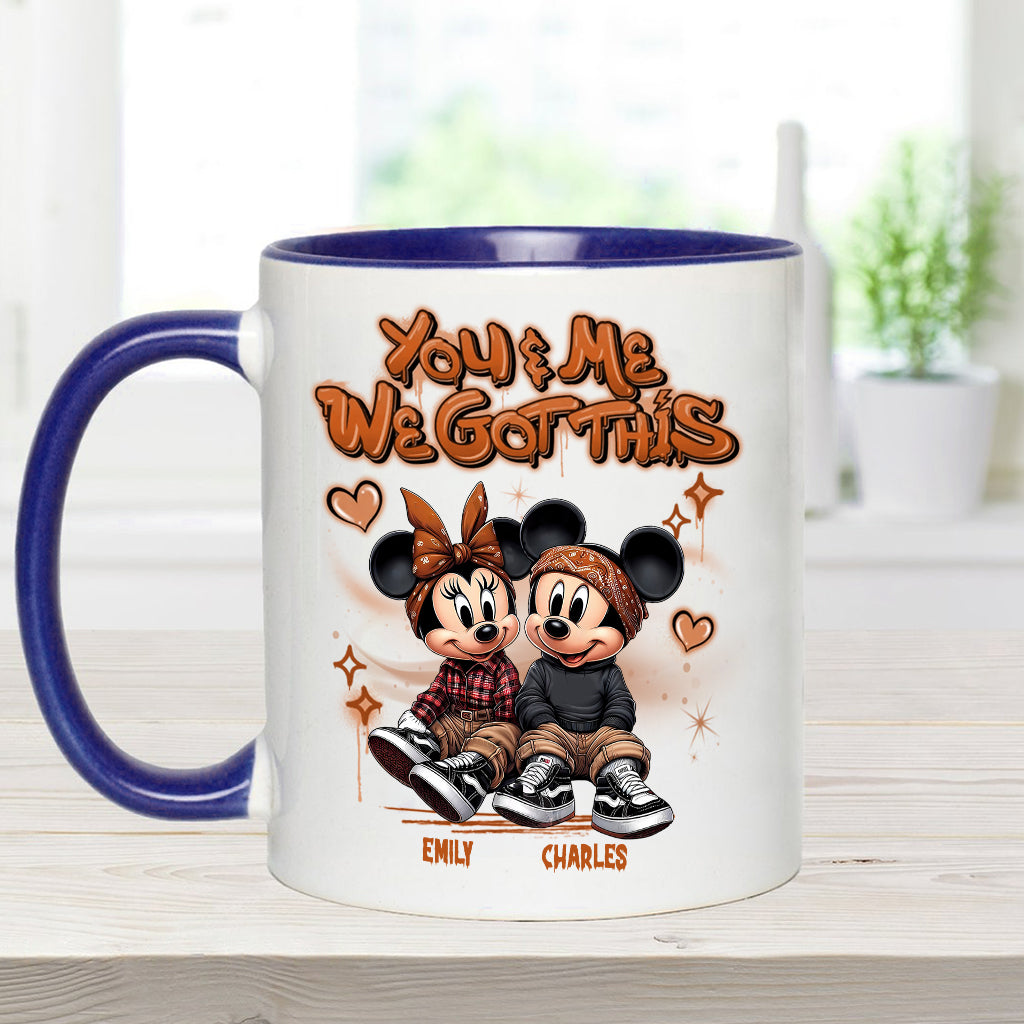 We Got This - Personalized Mouse Accent Mug