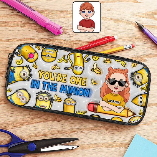 One In The Minion - Personalized Kid Pencil Case
