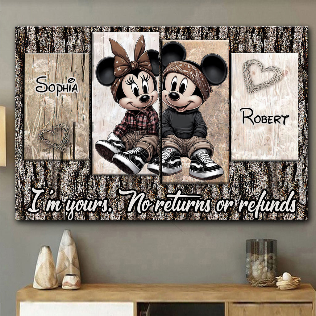 Home Sweet Home - Personalized Mouse Canvas And Poster