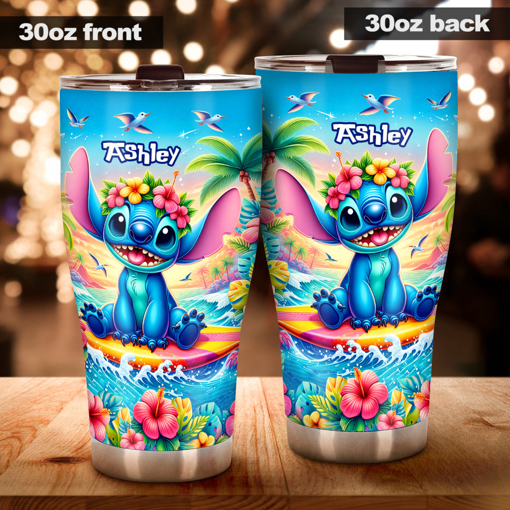 Ohana Summer - Personalized Ohana Tumbler
