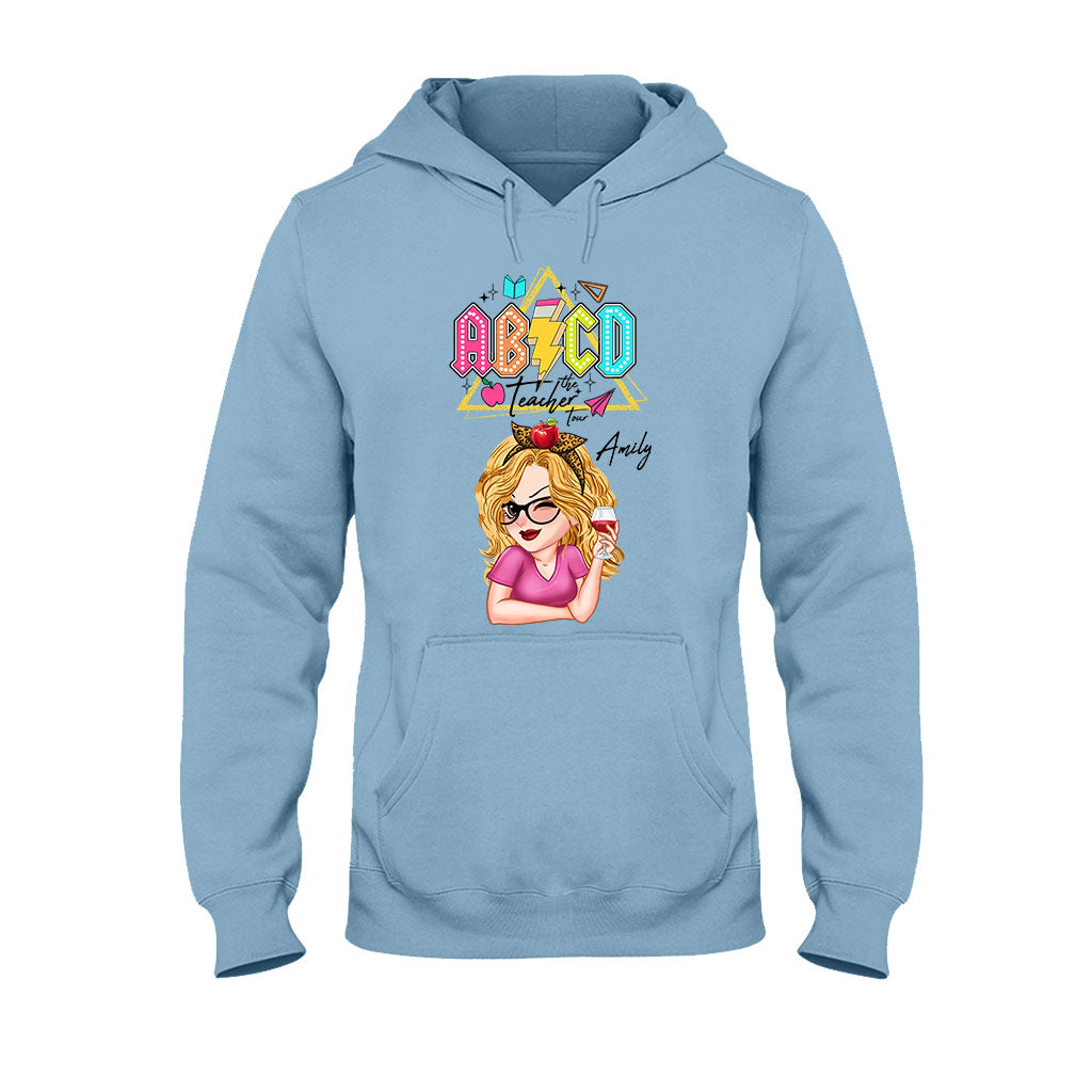 The Teacher Tour - Personalized Teacher T-shirt And Hoodie