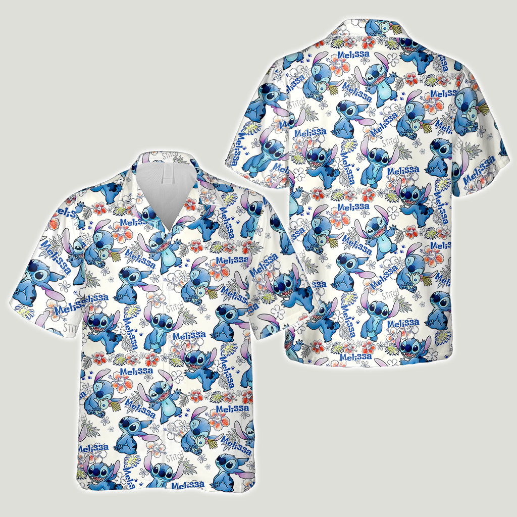 Ohana Summer Vibes - Personalized Ohana Hawaiian Shirt