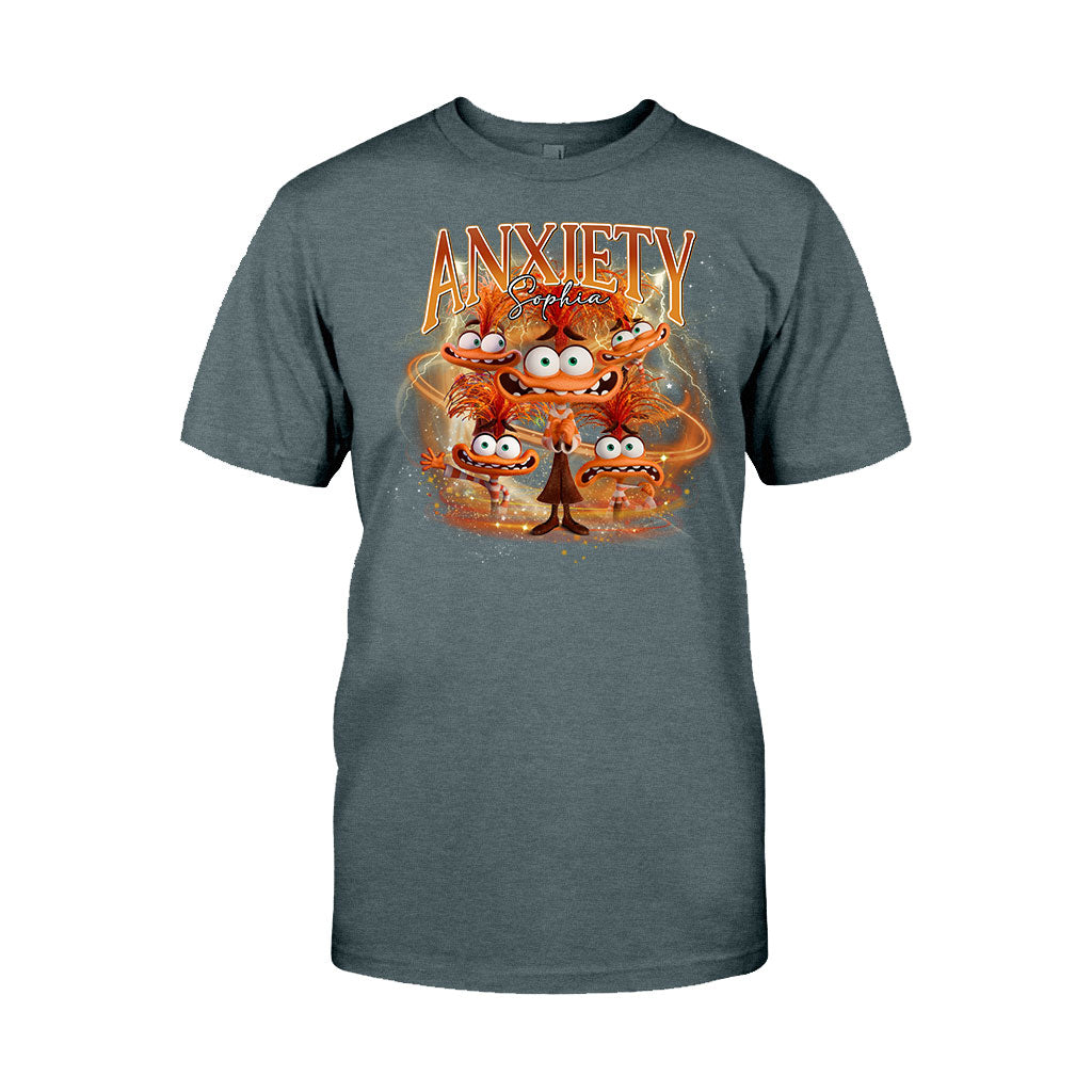 Vintage Bootleg Style Emotions - Personalized T-shirt And Hoodie