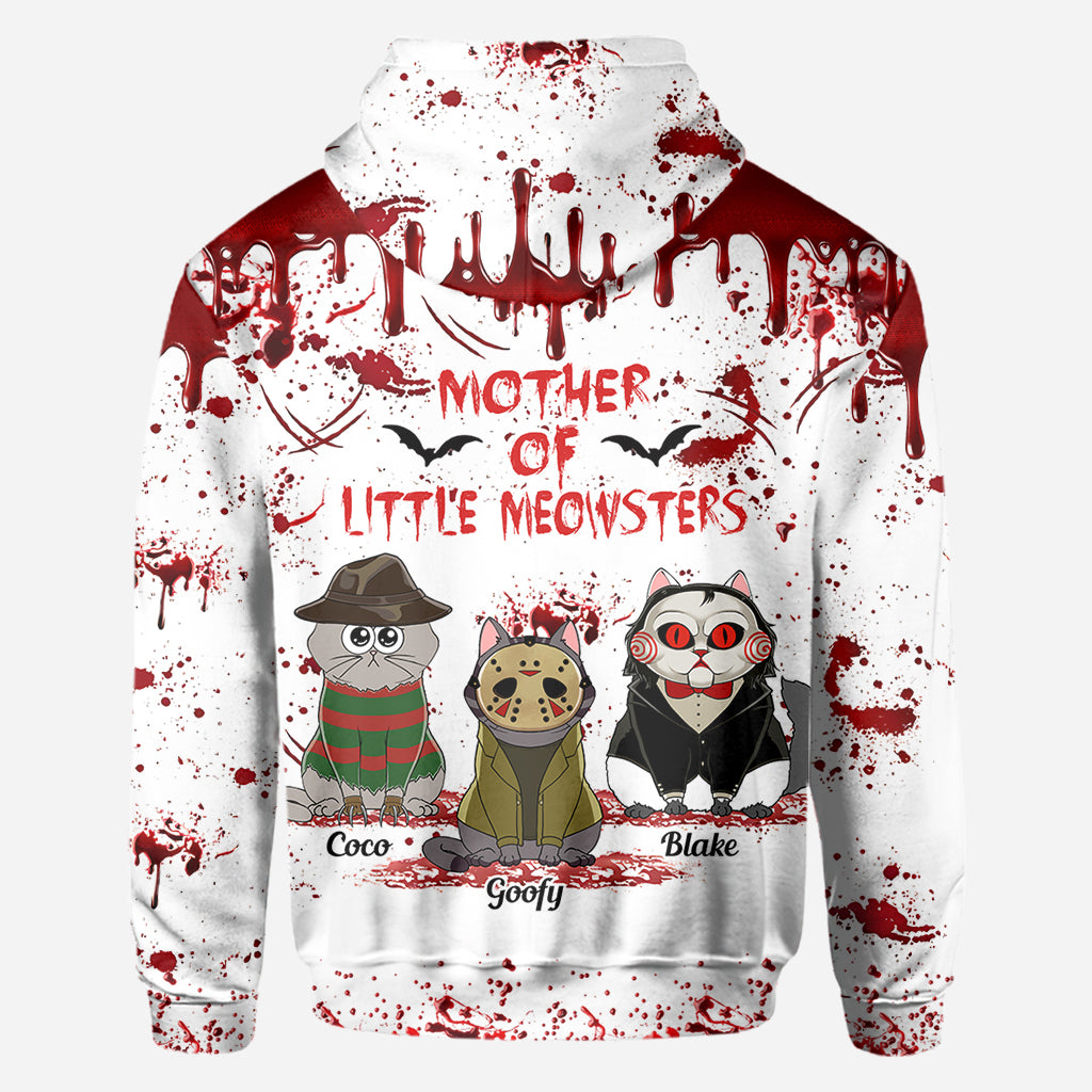 Mother Of Little Meowsters 
- Personalized Cat All Over Shirt