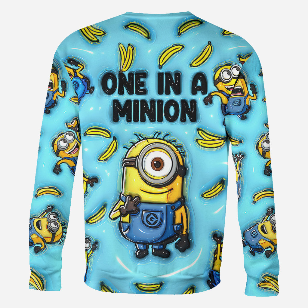 One In The Minion - Personalized All Over Shirt