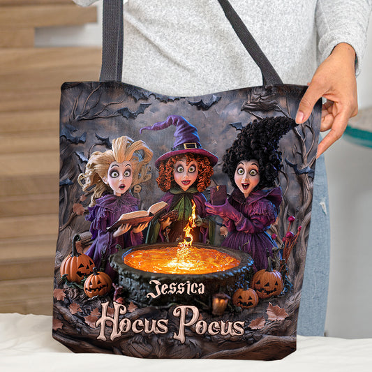 The Sanderson Sisters - Personalized Three Witches Tote Bag