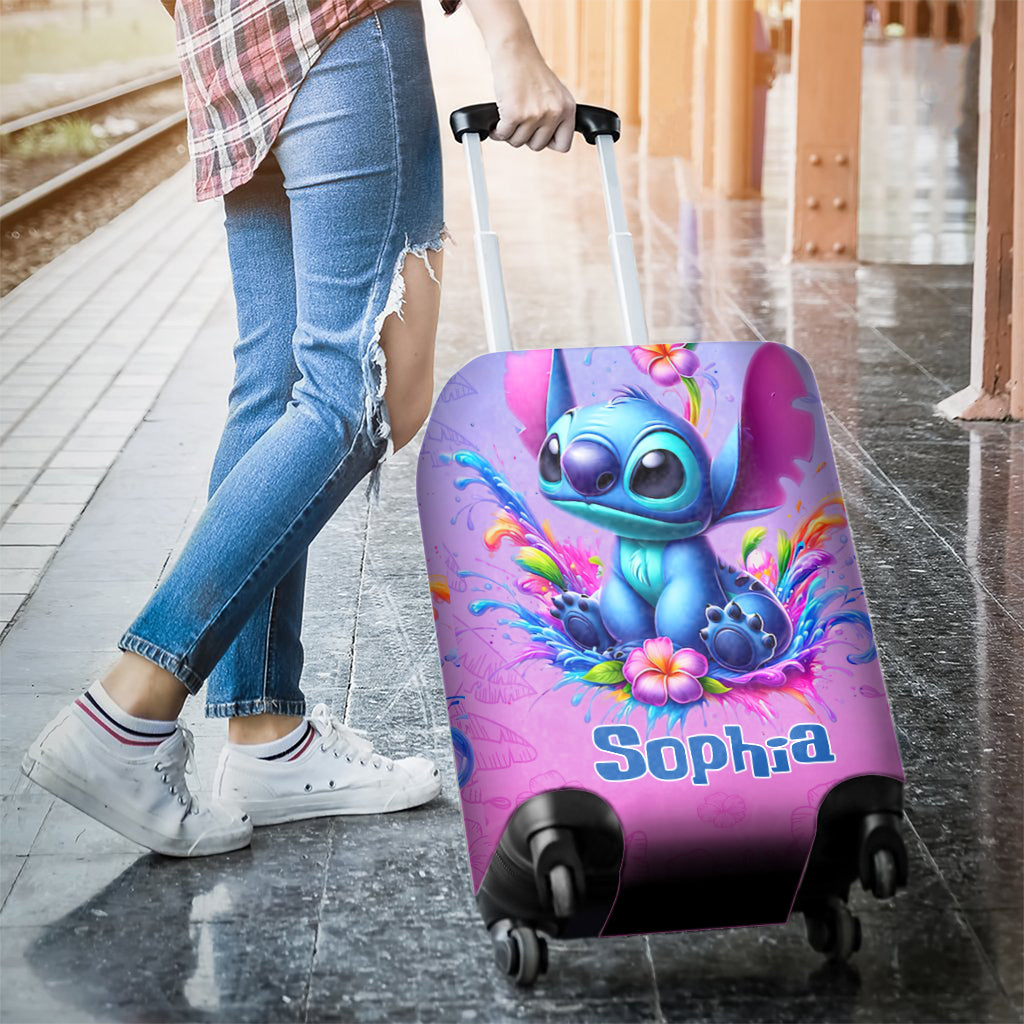 Ohana Means Family - Personalized Ohana Luggage Cover