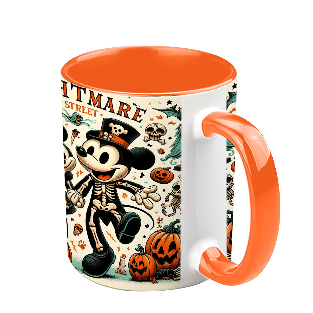 Nightmare On Main Street - Personalized Mouse Accent Mug