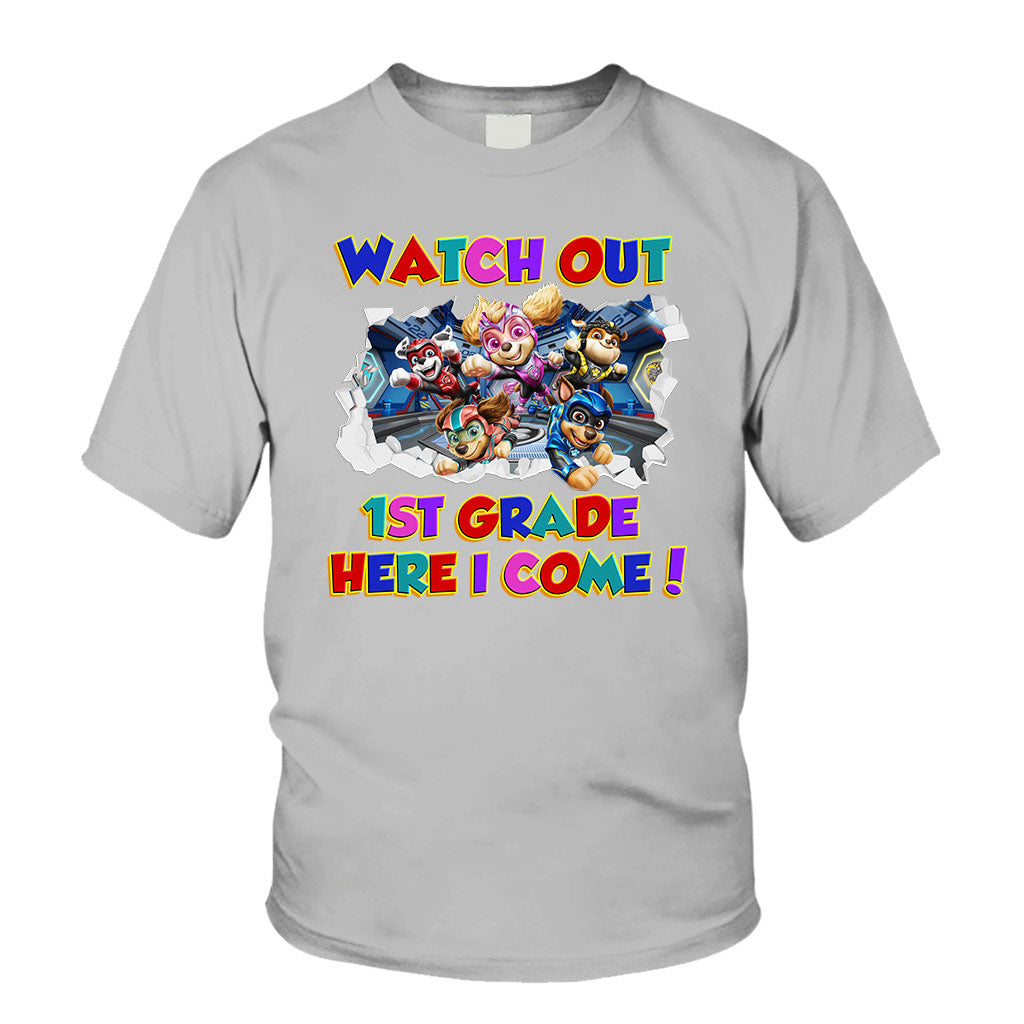 Watch Out Here I Come - Personalized Kid Kid T-Shirt