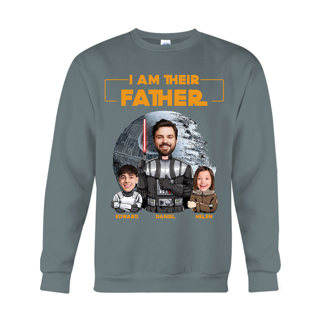 I Am Their Father - Personalized The Force T-shirt And Hoodie